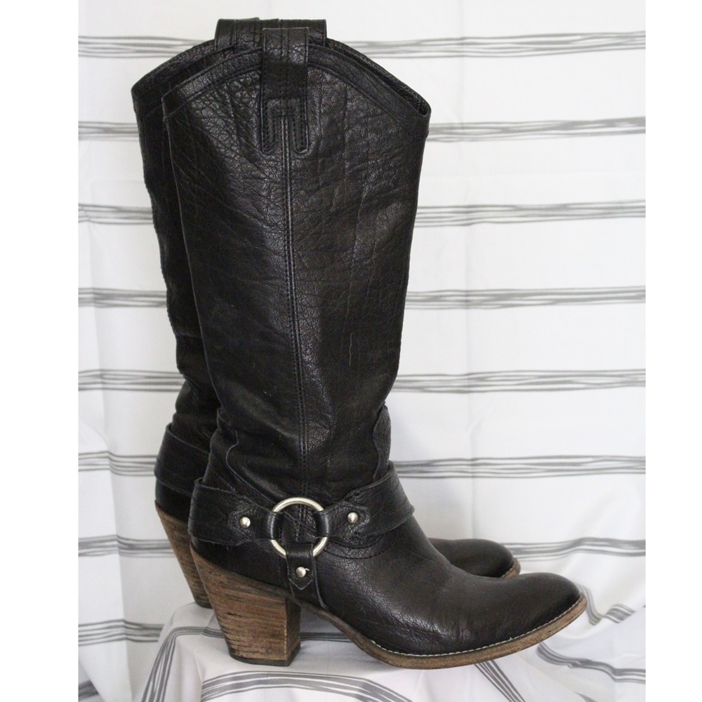 Frye Taylor Harness Boots